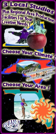 Tri-State Regional Studios Covering The Eastern Seaboard, Choose Your Creative Climate, Choose Your Weather, Choose Your Area To Create Your Own Award Winning Production!